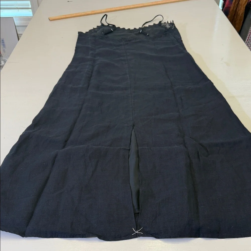 J. Crew Lace-trim slip dress in linen Size 4 - Picture 11 of 11